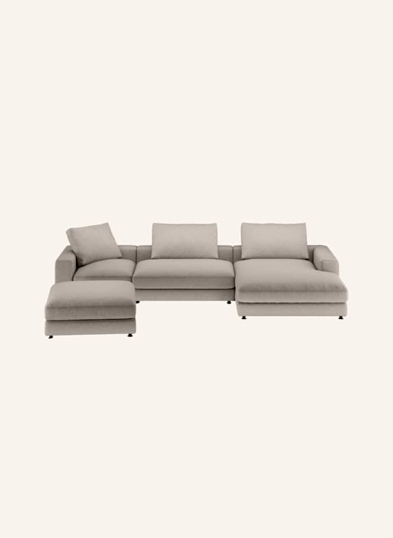 nydo Wohnlandschaft MOSLER, rechts, Flachgewebe TAUPE
