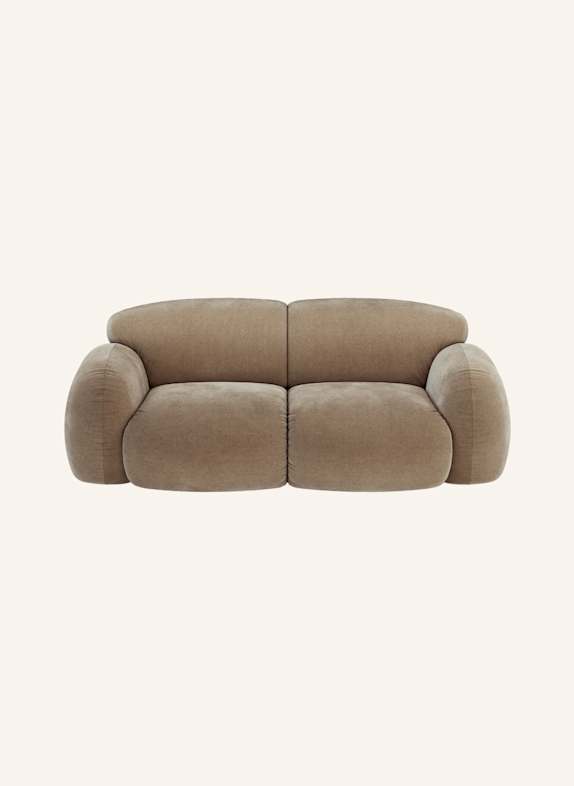 nydo 2-Sitzer Sofa MONDINO Velours TAUPE
