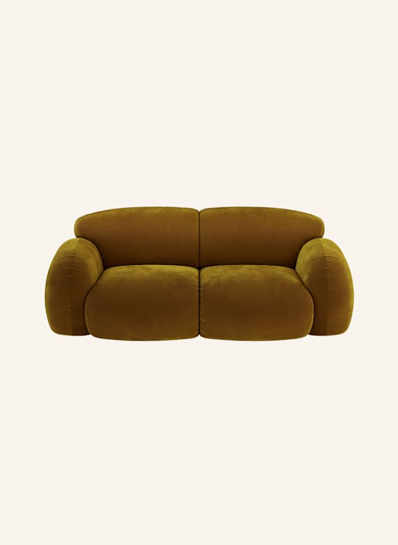 nydo 2-Sitzer Sofa MONDINO Velours OLIV