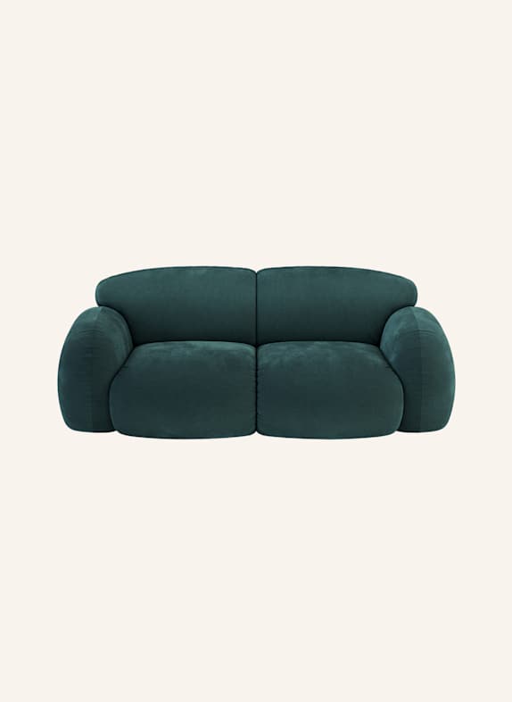 nydo 2-Sitzer Sofa MONDINO Velours TÜRKIS
