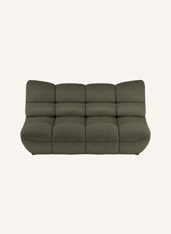 nydo 3-Sitzer Sofa POMODORO Flachgewebe DUNKELGRAU