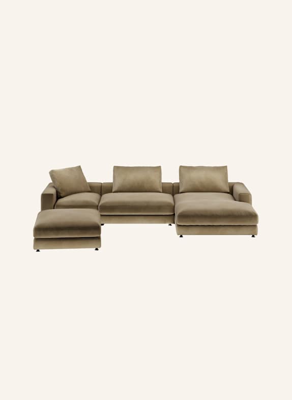 nydo Wohnlandschaft MOSLER, rechts, Velours TAUPE