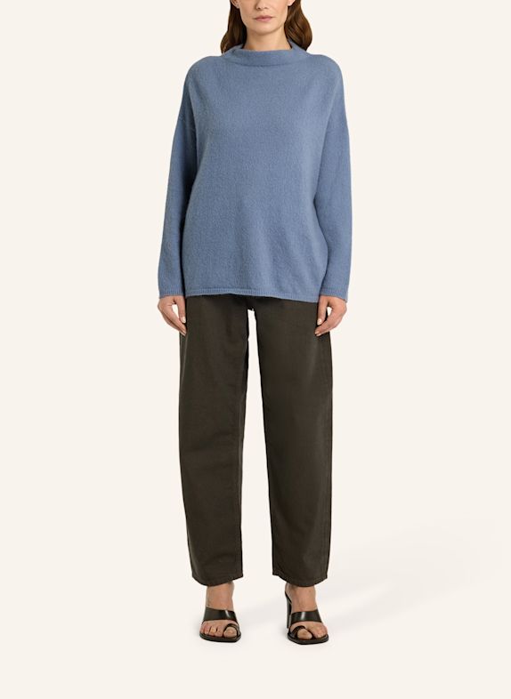 LU REN Pullover Aus Kaschmir Gemisch Naomi BLAU