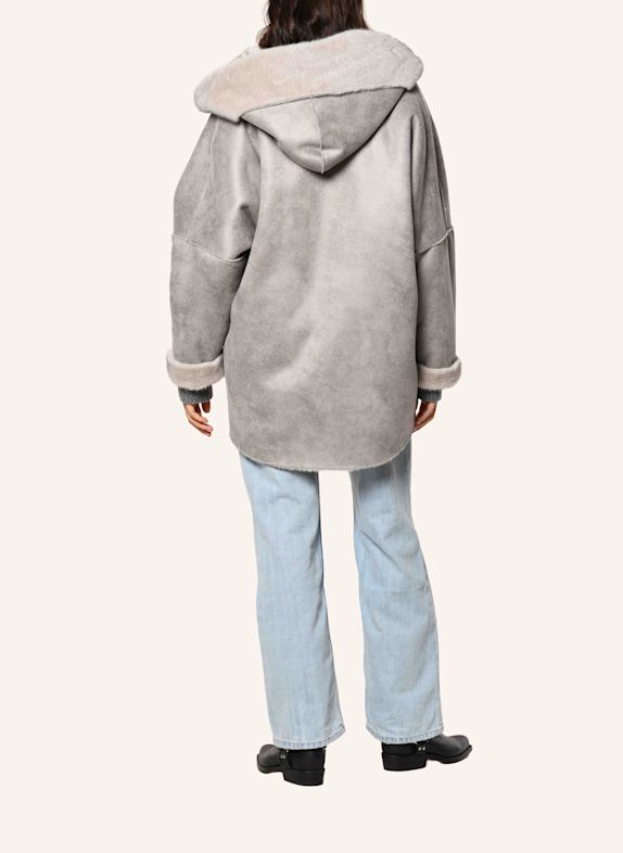 White Label Capejacke Wende-Capejacke BEIGE