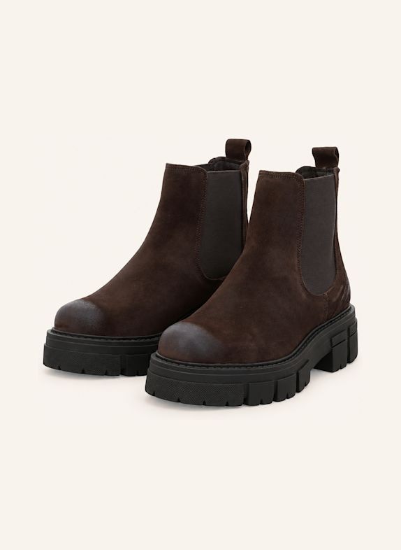 Apple of Eden Stiefelette CALIFORNIA 87 BRAUN