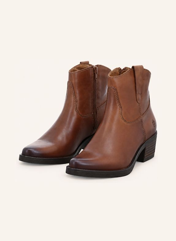 Apple of Eden Stiefelette EVIE 40 BRAUN