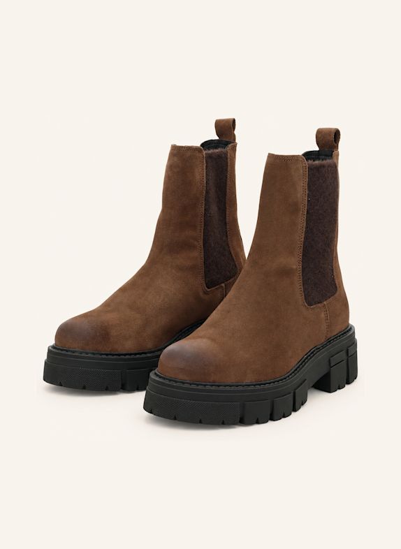 Apple of Eden Stiefelette CONNY 4 BRAUN