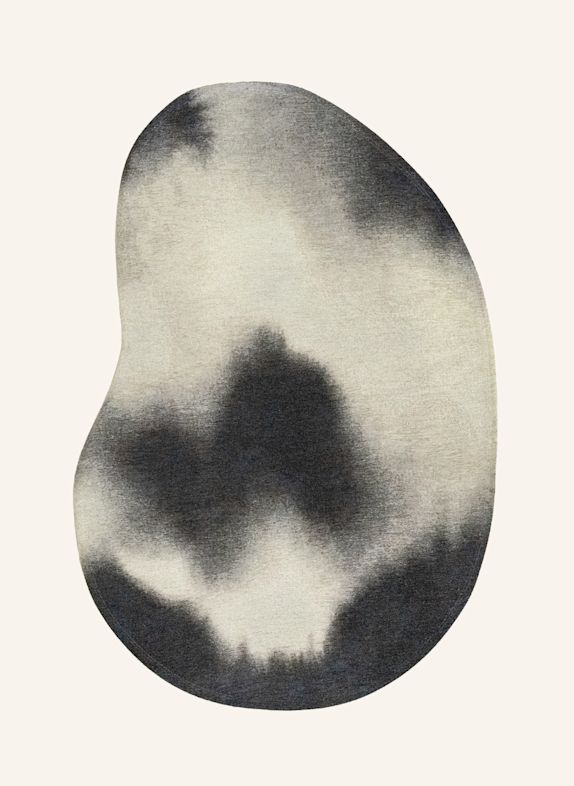 louis de poortere Tapijt MEDITATION AQUARELLE ZWART