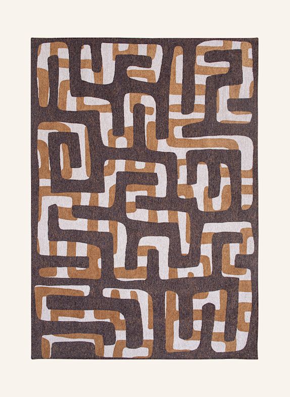 louis de poortere CRAFT KUBA Rug BROWN