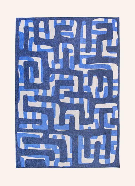 louis de poortere CRAFT KUBA Rug BLUE