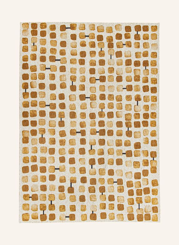 louis de poortere Teppich CRAFT COBBLESTONE GELB
