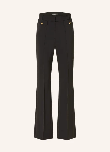 CAMBIO Bootcut-Hose FLEUR SCHWARZ