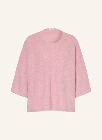 American Vintage Pullover DAMSVILLE mit 3/4-Arm ROSA / GRAU