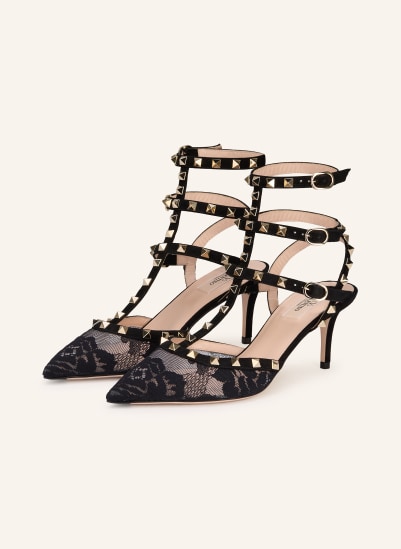 VALENTINO GARAVANI ROCKSTUD slingback pumps with studs
