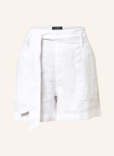 LAUREN RALPH LAUREN Paperbag-Shorts aus Leinen