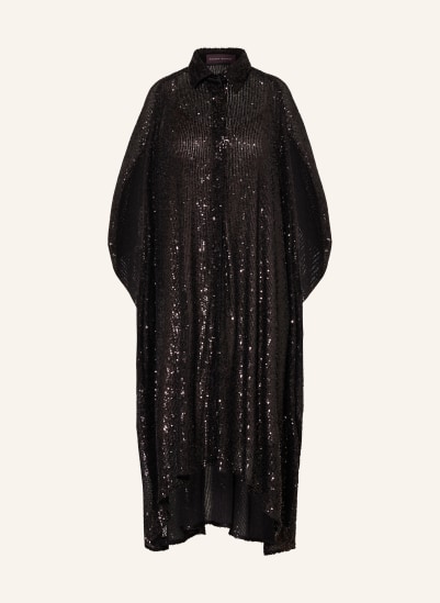 TALBOT RUNHOF Hemdblusenkleid mit Pailetten