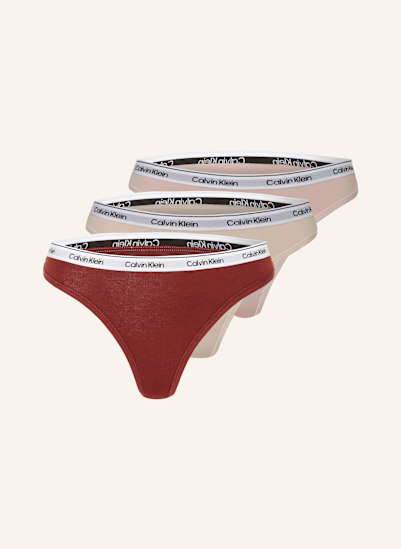 Calvin Klein 3er-Pack Strings MODERN LOGO
