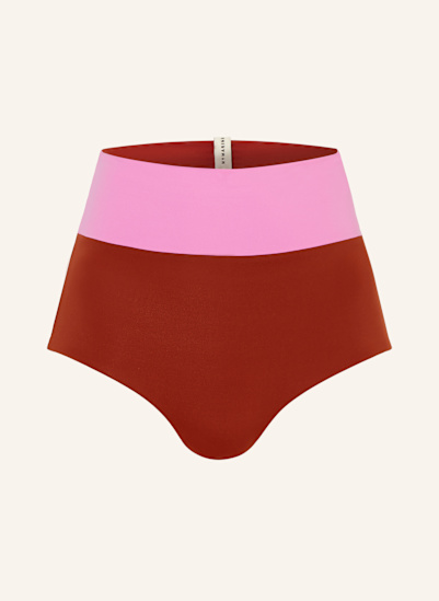 MYMARINI High-Waist-Bikini-Hose SURFSHORTS zum Wenden mit UV-Schutz 50+