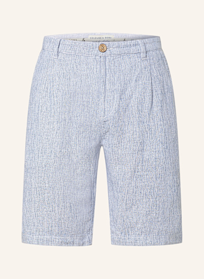 COLOURS & SONS Chinoshorts mit Leinen
