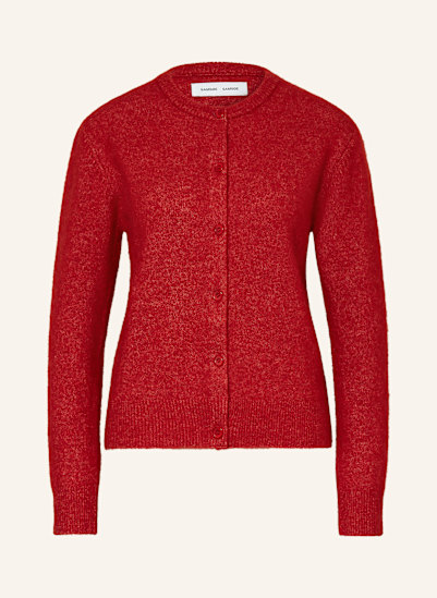 SAMSØE  SAMSØE Strickjacke NOR mit Alpaka