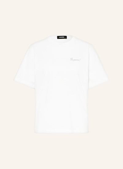 DSQUARED2 T-Shirt mit Schmucksteinen
