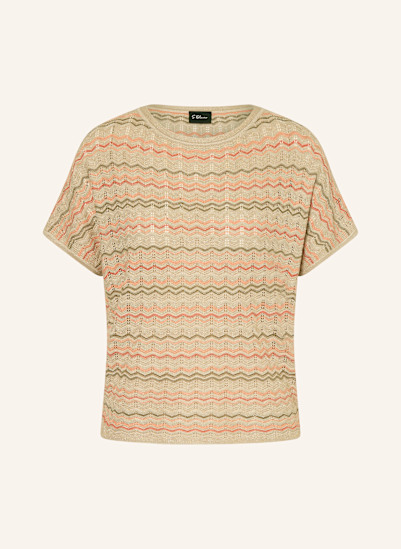 s.Oliver BLACK LABEL Strickshirt mit Glitzergarn