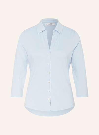 Marc O'Polo Hemdbluse aus Jersey mit 3/4-Arm