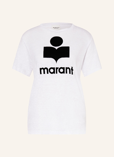 MARANT ÉTOILE T-Shirt ZEWEL aus Leinen
