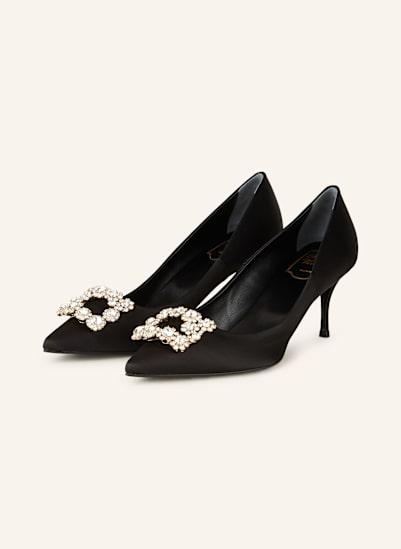 Roger Vivier Pumps EFFLORESCENCE mit Schmucksteinen