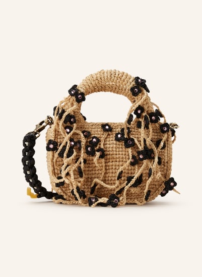 MADE FOR A WOMAN Torba na ramię OLIVIA z ozdobnymi kamykami