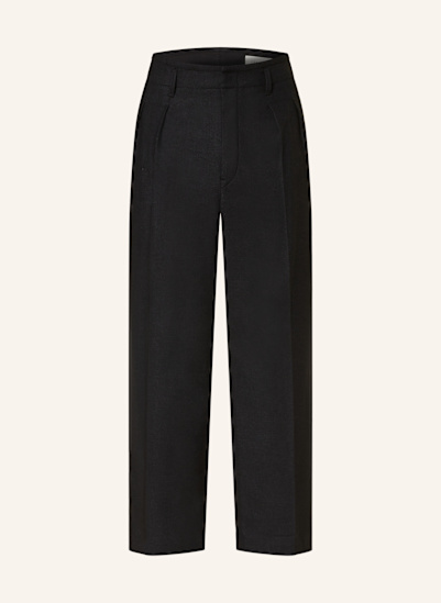 LEMAIRE Regular fit trousers with cashmere