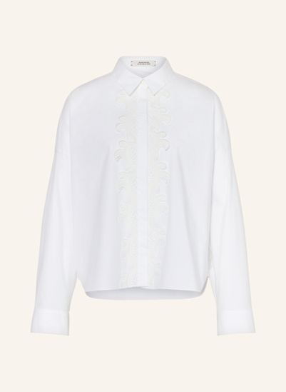 DOROTHEE SCHUMACHER Hemdbluse POPLIN POWER mit Lochspitze
