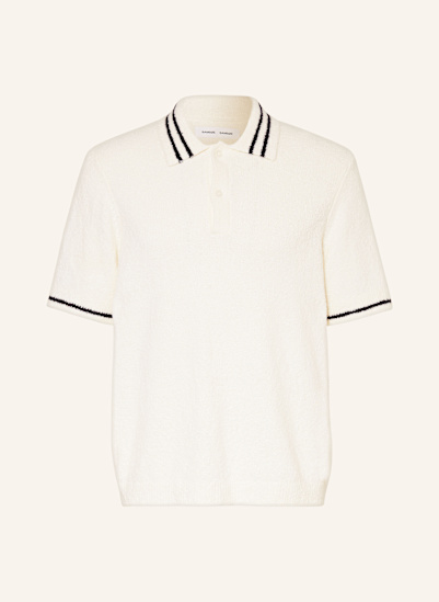 SAMSØE  SAMSØE Strick-Poloshirt SAPEDRO