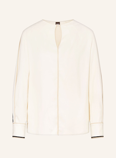 BOSS Blusenshirt BANARIAH aus Satin