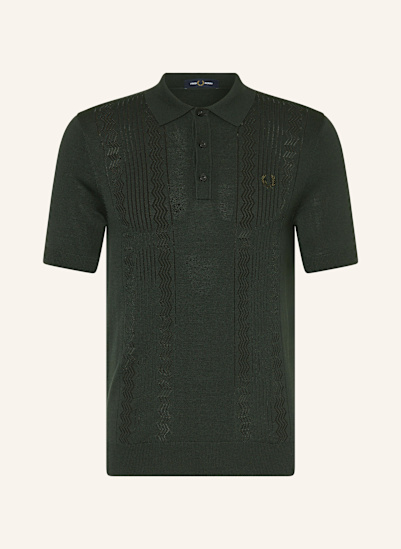 FRED PERRY Strick-Poloshirt
