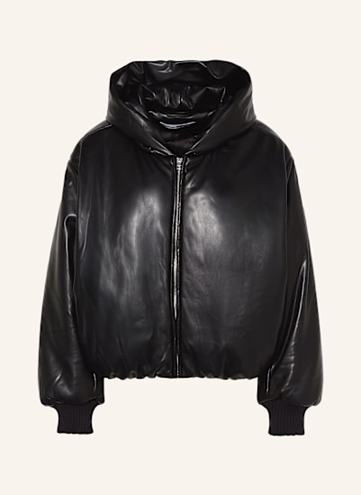 Acne Studios Blouson in Lederoptik