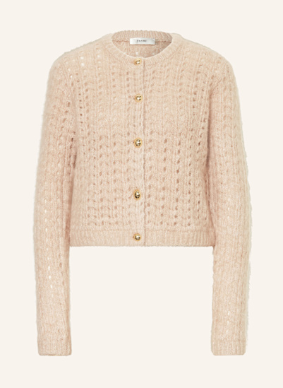 FRAME Strickjacke THE PLUSH CARDI mit Alpaka