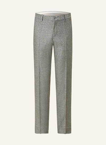 BOSS Anzughose GENIUS Slim Fit mit Leinen