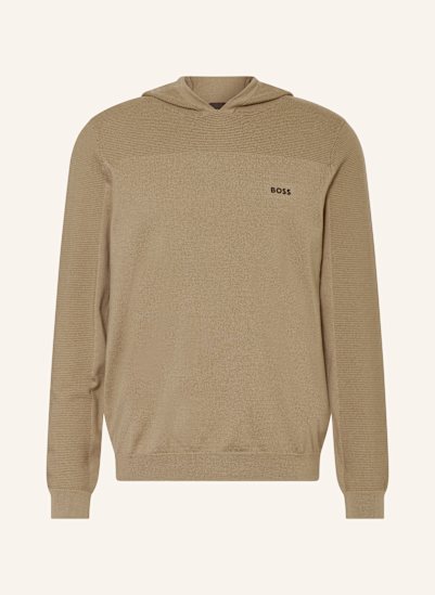 BOSS Strick-Hoodie MOMENTUM