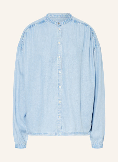 BOSS Bluse BIZZAN in Jeansoptik