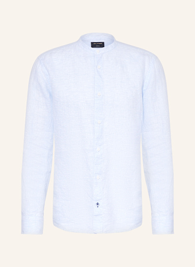 OLYMP Leinenhemd Casual regular fit mit Stehkragen