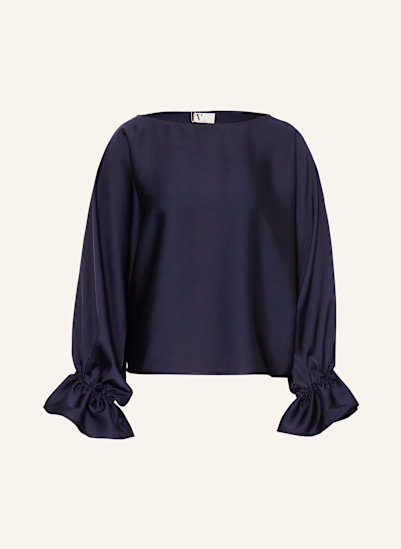 V by Vera Mont Blusenshirt aus Satin mit Volants