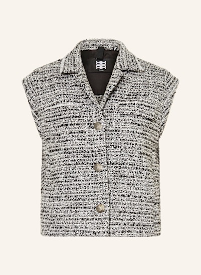 RIANI Bouclé-Weste mit Glitzergarn