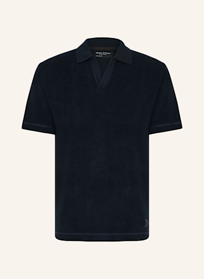 Marc O'Polo Koszulka polo regular fit z frotte