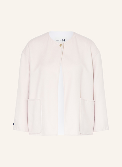 manzoni 24 Boxy jacket with 3/4 sleeves