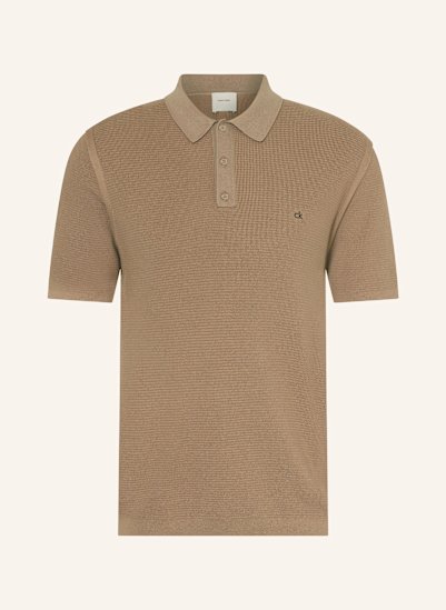 Calvin Klein Strick-Poloshirt