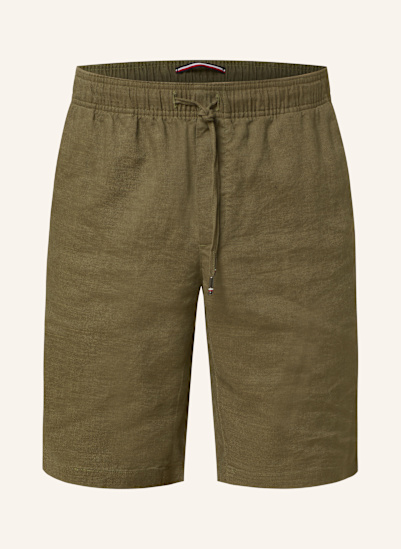 TOMMY HILFIGER Leinenshorts HARLEM Relaxed Tapered Fit
