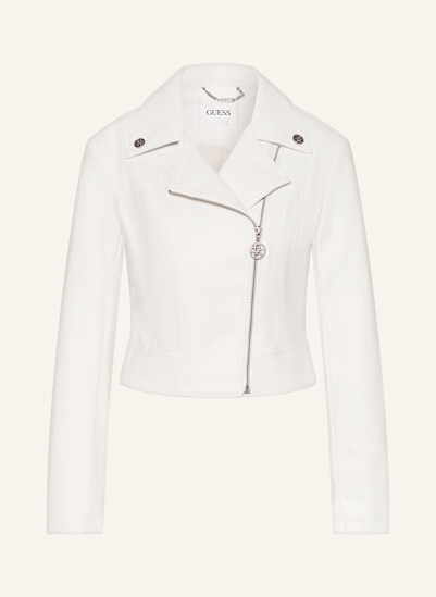 GUESS Biker-Jacke CLEMENCE in Lederoptik