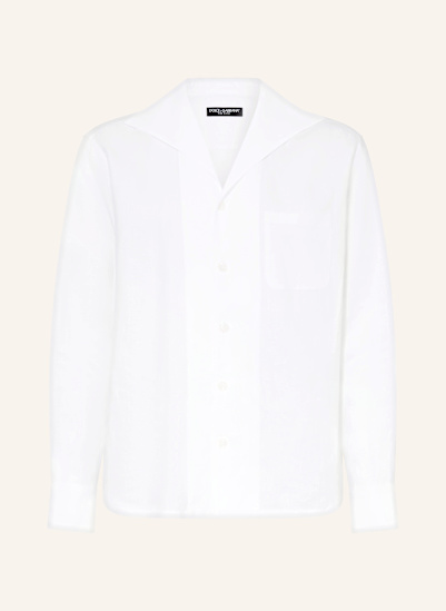 DOLCE & GABBANA Leinenhemd Comfort Fit