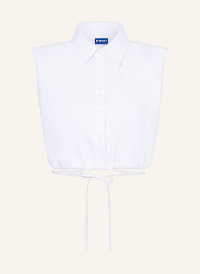 HUGO BLUE Cropped-Blusentop EJOY